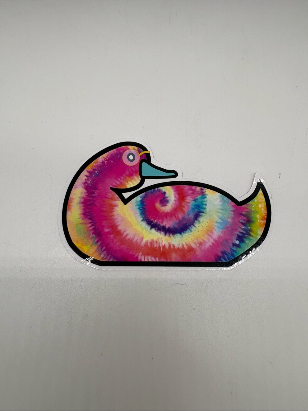 Dooney & Bourke Tie Dye Duck Sticker